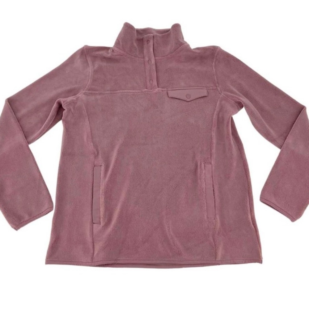 32 Degrees | Women's Fleece Pullover Sweater | Mauve | Size Small